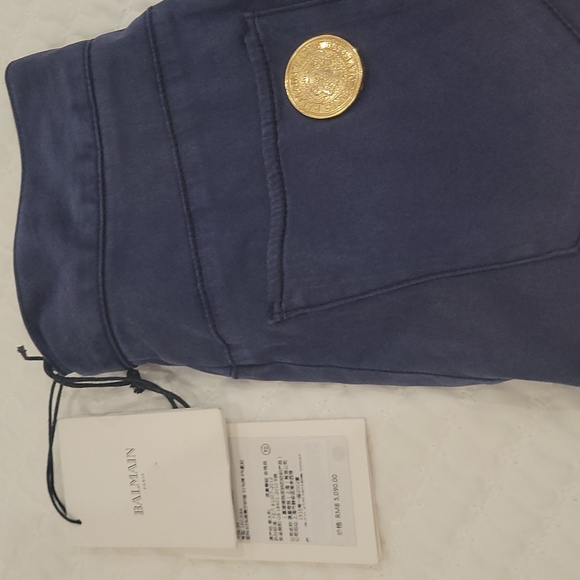 New Balmain Blue Pants in size 2. - Picture 6 of 16
